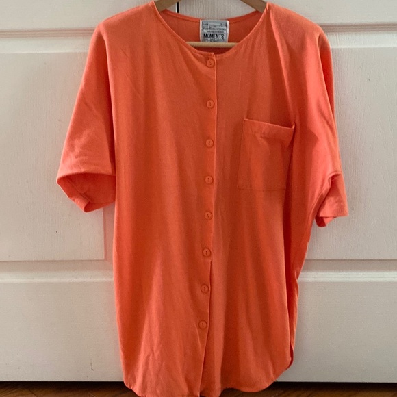 Elbow sleeves button down tunic - Picture 1 of 5